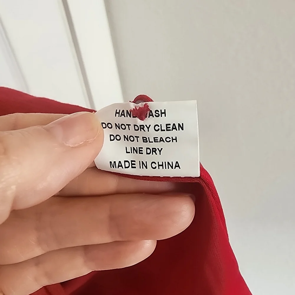 Mia Joy, size 10, red